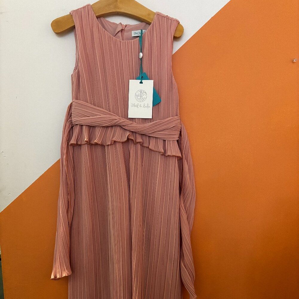 NWT Abel & Lula Girls One Piece Jumpsuit Pink Size 4T
